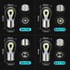 1156 BA15S P21W Led BAU15S PY21W 1157 BAY15D P21/5W BA15D Светодиодные лампы 12SMD 3030 Чипы Светодиодные авто Белый Автомобильный указатель поворота Лампа заднего хода Красный Желтый