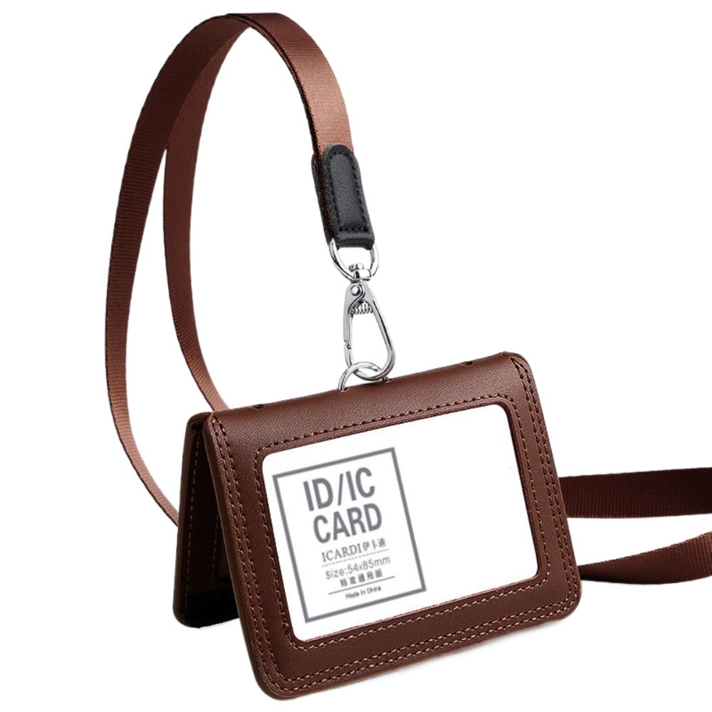 Держатель для бейджа врача из воловьей кожи, чехол для визитной карточки, держатель для удостоверения личности, полицейский репортер