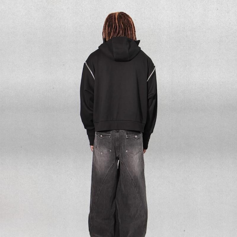 Европейская и американская осенне-зимняя свободная толстовка унисекс в стиле Y2K