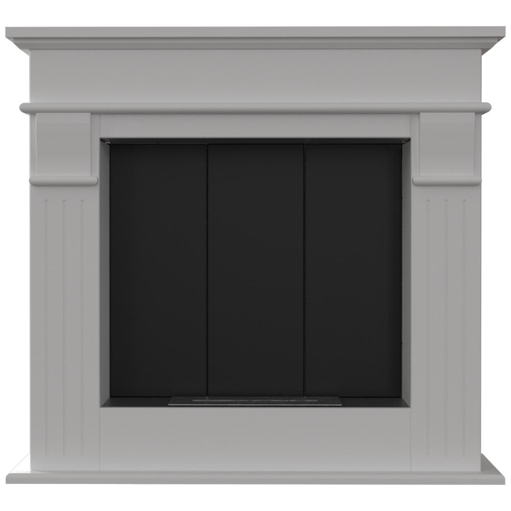 Portal Bioethanol fireplace AUGUST TÜV white self assembly