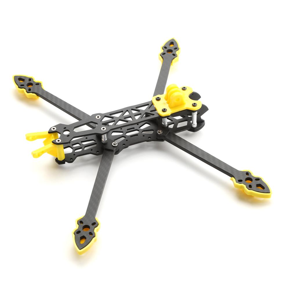 Рама квадрокоптера Mark4 8 дюймов 375 мм с 5-миллиметровой стрелой, 3K Carbon Fiber 8'' FPV Freestyle, пульт дистанционного управления