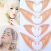 Fairy Elf Ears Cosplay Accessories Latex Halloween Party Anime Cartoon Pointed Prosthetic Tips Props
