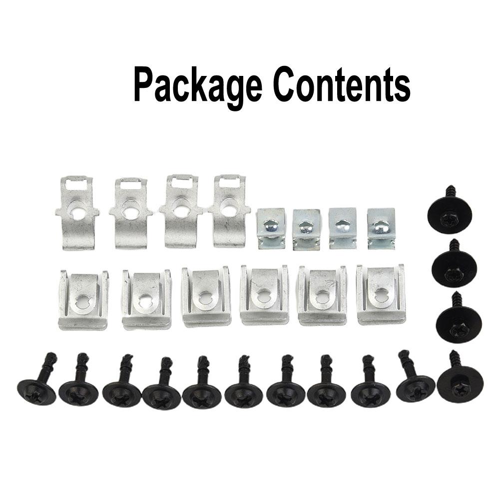 Undertray Clips Accessories Fitting Kits Replacement