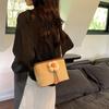 This Year's Popular Fashion Small Bag Women's 2025 New Summer Woven Bucket Bag Simple Casual Messenger Bag
