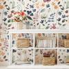 Обои с цветами, самоклеящиеся, наклейка на стену для спальни, украшение для дома