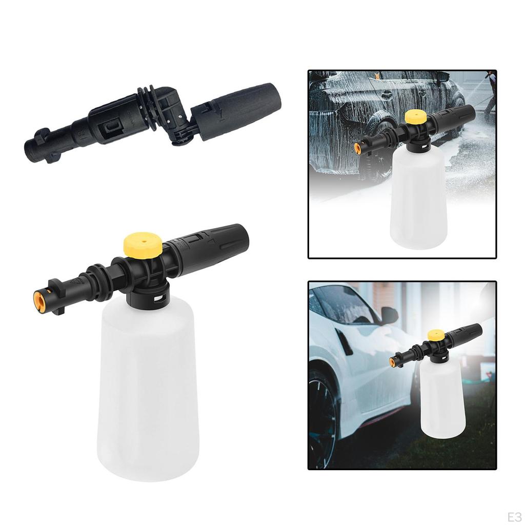 Регулируемый распылитель пены, аксессуары для мойки автомобилей, снег 700 мл для мойки высокого давления