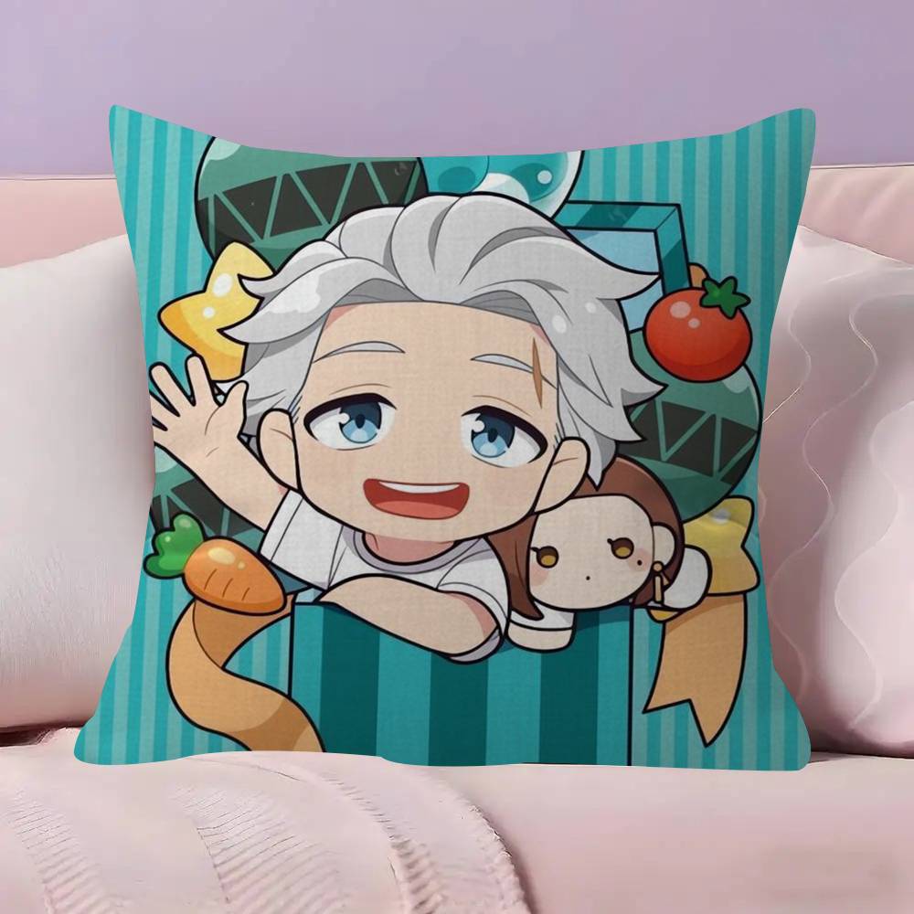 Japanese Anime Wind Breaker Pillow Cushion Cover Pillowcase Living Room Sofa Home Decor