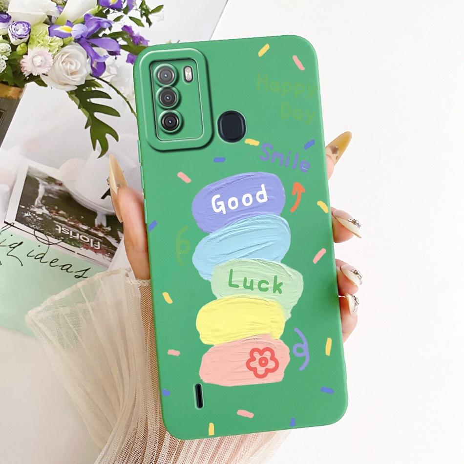 For Itel S16 Vision 1 Pro Fashion Dusk Beach Painting Phone Case For Itel Vision 1 Pro ItelS16 Soft Silicone Cover Bumpers