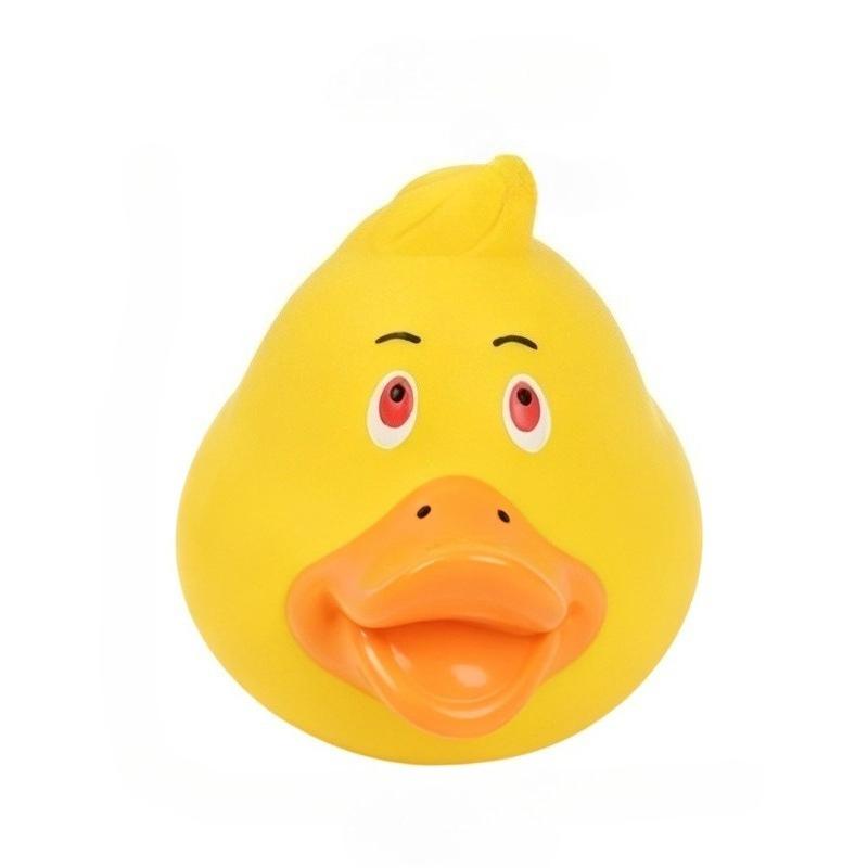 Новый стиль Латексная игрушка для питомцев Утка, Кошка, Корова, Свинья - Игрушка-пищалка для собак, Устойчивая к укусам, Пищащая, для щенков маленьких собак, Очистка зубов при прорезывании