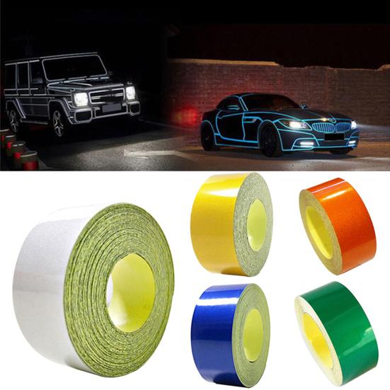 5 м светоотражающая наклейка лента кузов автомобиля грузовик DIY самоклеящаяся предупреждающая полоса наклейка