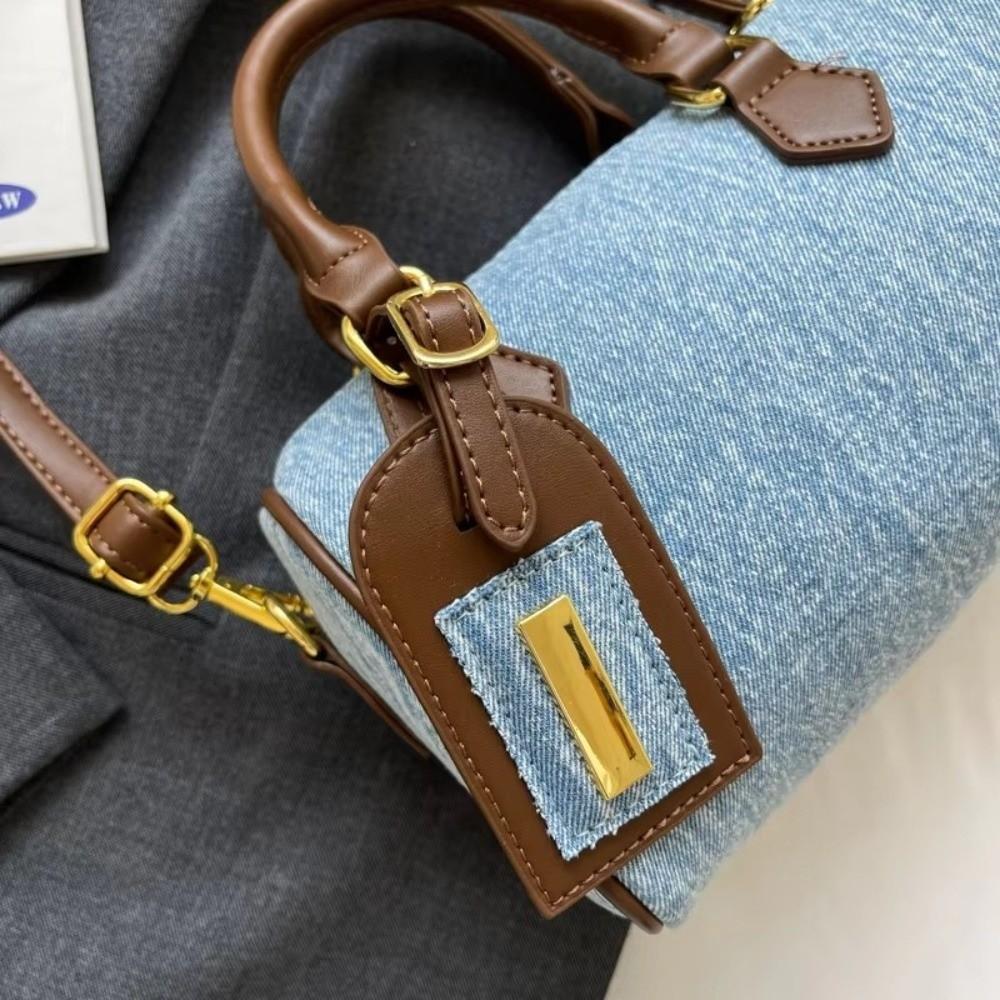 Модная ретро джинсовая сумка-кроссбоди, универсальная повседневная сумка на плечо, ручная сумка, высококачественная сумка-мессенджер