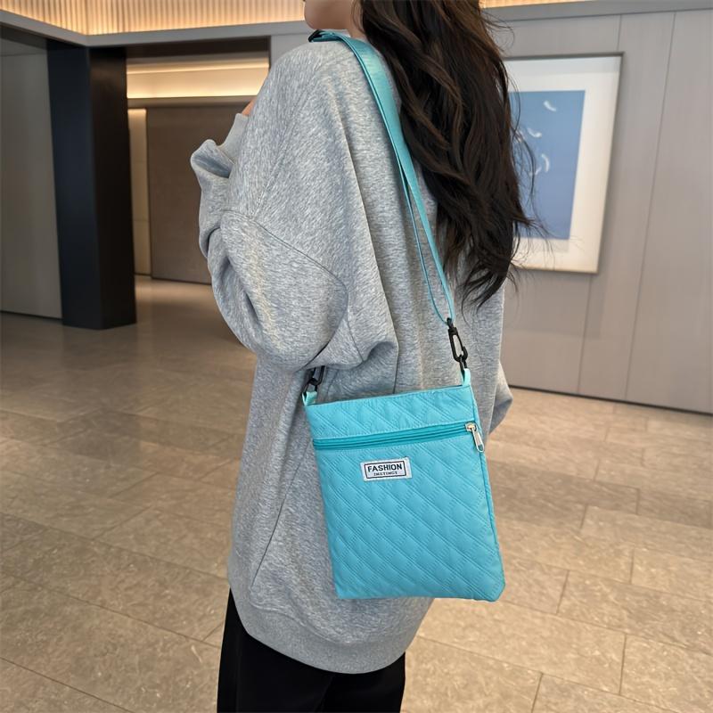 Стеганая сумка через плечо для женщин, стильная сумка через плечо, модный дизайнерский кошелек