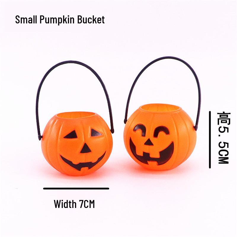 Хэллоуин Красочный Музыкальный Фонарь-Тыква и Конфетница с Управлением Звуком