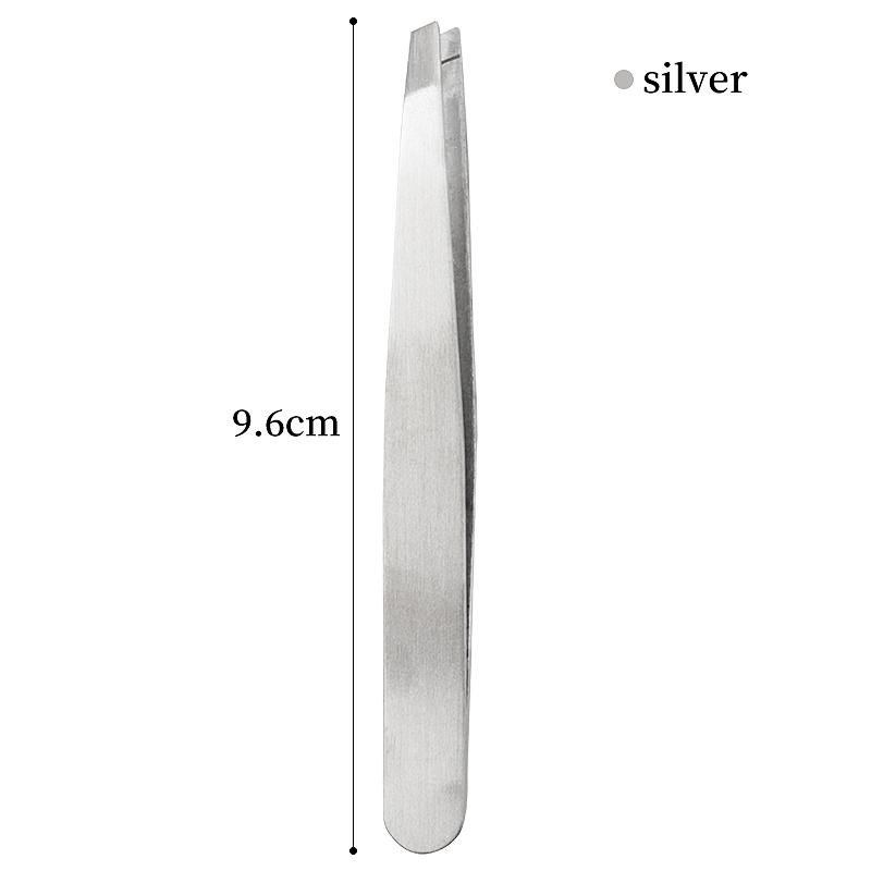 1 Pc Eyebrows Tweezers Trimmer Professional Beard Eyelash Brow Face Hair Removal Tweezer Beautfy Makeup Stainless Steel Tools