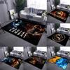 Miniso Cartoon Mortal Kombat Carpet For Living Room Home Decoration Bedroom Bedside Floor Mat Game Room Children Play Large Rugs