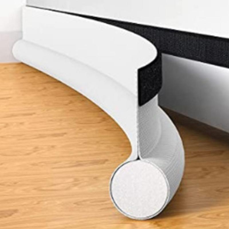 Регулируемая нижняя уплотнительная полоса двери Уплотнитель под дверью Уплотнитель для защиты от сквозняков Защита от холода и ветра Блокиратор щелей Акустическая пена для дома