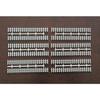 Greenmax N Gauge 2108 Railroad Fence (Old Tie) 12pcs (Unpainted Kit)