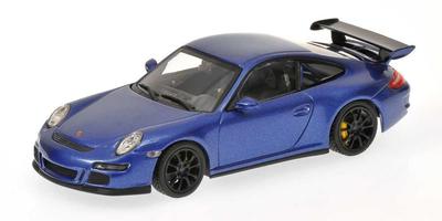 Porsche 911 GT3 RS 2006 Синий металлик [MINICHAMPS/Minichamps] 1/43