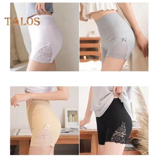 Женские защитные брюки с высокой эластичностью, поддерживающие живот, бесшовные кружевные, защищающие от воздействия окружающей среды, с высокой талией, облегающие, быстросохнущие, мини-юбка, внутренние шорты, шорты для йоги