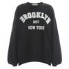 Shop   Women Oversized Printed Sweatshirt Gray Tss Wsh 11853