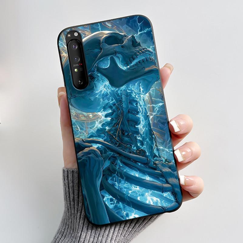 Чехол для Sony Xperia 1 II XQ-AT51 XQ-AT52 1 III XQ-BC62 XQ-BC72 XQ-BC52 Чехол Роскошный Милый Крутой Для Мальчиков Девочек Мягкий Силиконовый Чехол
