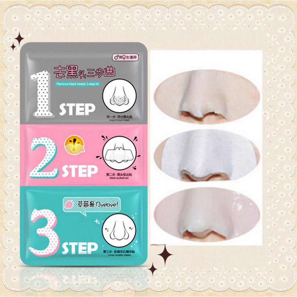 1 Bag Pig-nose Nose Mask Blackhead Pore Cleanser Face Care Cosmetic Beauty Tool Skin Care