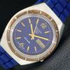 USED VINTAGE SEIKO 5 AUTOMATIC 7009A JAPAN MENS BLUE COLOR DIAL WATCH A433620-2 R118-a433620