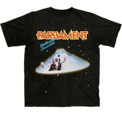 Футболка Parliament Mothership Connection George Clinton Funkadelic Унисекс