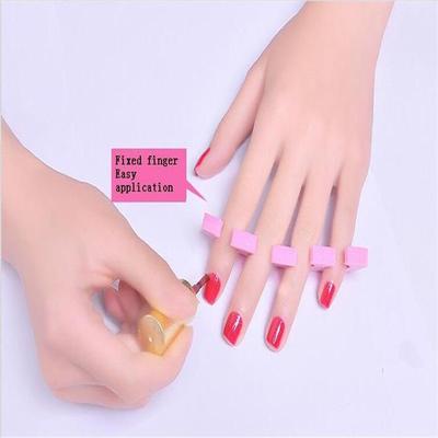 20 шт., профессиональная подушка из пены EVA для ногтей, форма для ногтей, подушка для отдыха, инструмент-сепаратор для маникюра