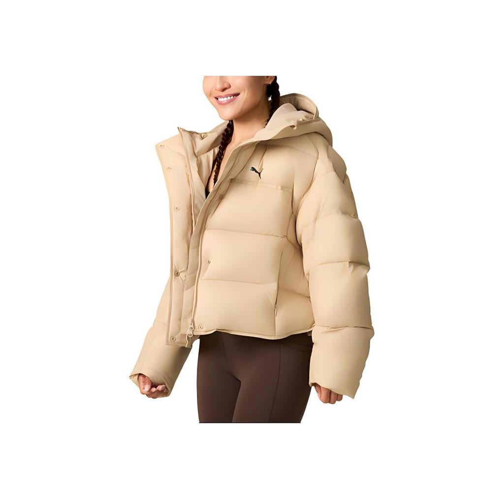 Новая ПУХОВАЯ КУРТКА PUMA Пуховик Женский Песочный 527169-84