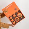 Fortune Persimmon White Porcelain Tea Set Gift Box