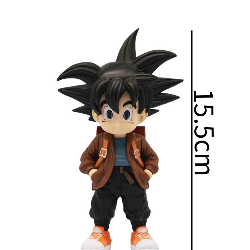 Dragon Son Ball Goten Figurine Q Version Student Model Anime Statuary Gift Toys