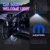 1/2 шт. Для Mopar Performance Логотип Светодиодная лампа подсветки двери Автомобильная дверь Приветственный свет Призрачная тень Свет Для Ram Charger Chrysler Cherokee