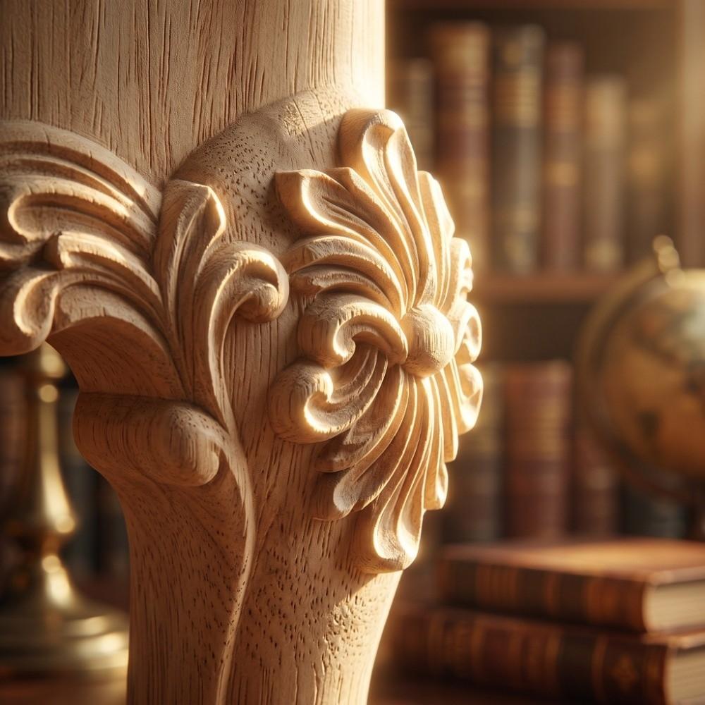 Durable Cabinet Legs Brown Sofa Replacement Legs Retro Carved Feet European Carved Legs Sofa