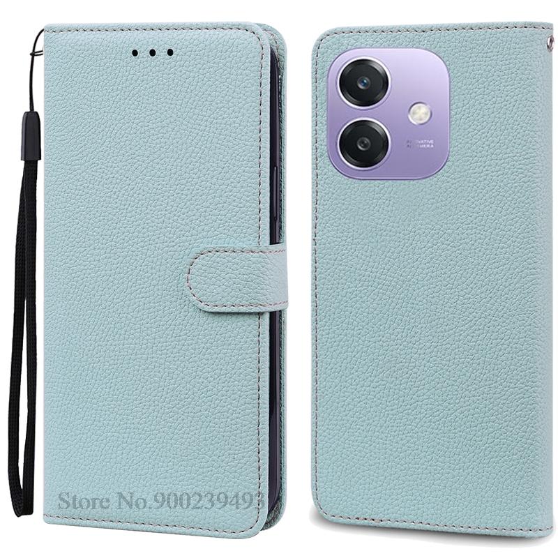 For OPPO A40 Case Flip Leather Wallet Covers For OPPO A40 Case Soft Silicone Book Cover For OPPO A 40 A40M Case Coque Fundas