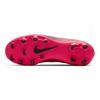Nike Mercurial Vapor 13 Club Round Toe Lace-Up Non-Slip Shock Absorbing Durable Low-Top Soccer Shoes Kids Sneaker Pink AT8161-606