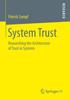 Книга System Trust : Researching the Architecture of Trust In Systems
