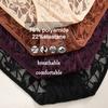 FINETOO 4Pcs Bodyshaper High Waist Lace Panties Women Underwear Soft Crotch Briefs Hollow Out Intimates Lingerie Ice Silk Briefs