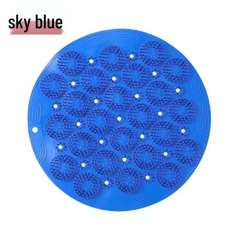 Силиконовая присоска скребок для спины и массажная щетка