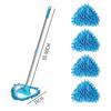 Triangle Mop 360 Rotatable Extendable Adjustable Cleaning Mop Floor Wall Cleaning Mop Deep Cleaning