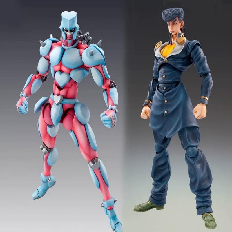 25 см JOJO's Bizarre Adventure Джоске Хигашиката Crazy Diamond Большая Фигурка Super Action Модель Аниме Игрушка Настольное Украшение Подарок для Мальчика