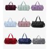 Large Capacity Duffel Bag Folding Extensible Bag Tote Carry On Luggage Handbag Waterproof Duffel Women Shoulder Bags