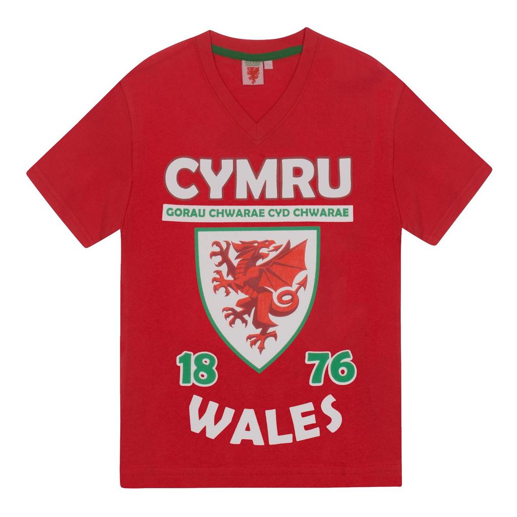 Wales Cymru Boys Short Pyjama Set