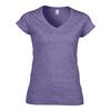 Ladies Soft Style Short Sleeve V-Neck T-Shirt