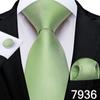 Мужской модный галстук, шелковый классический галстук, розовый, зеленый, черный, деловые свадебные мужские галстуки, подарочные аксессуары