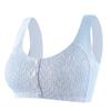 Lace Style Adhesive Free Front Buckle Underwear for Women with Reinforced Lower Circumference and No Steel Ring for  Elderly Large Size Bras