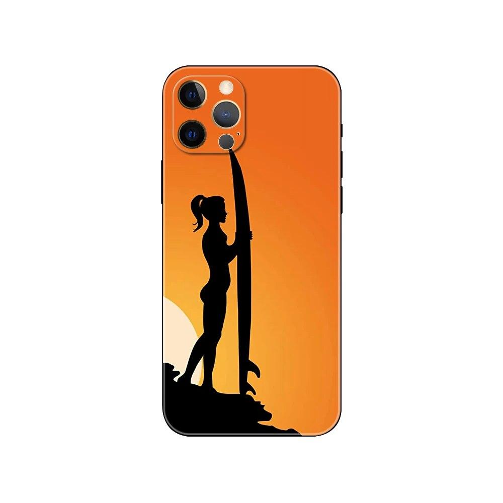 Surfboard Surf Arte Phone Case For iPhone Samsung Galaxy Redmi Xiaomi Oppo OnePlus Note S A 7 8 9 10 11 12 13 14 20 21 22 23 53 54 Pro Max Plus Ultra