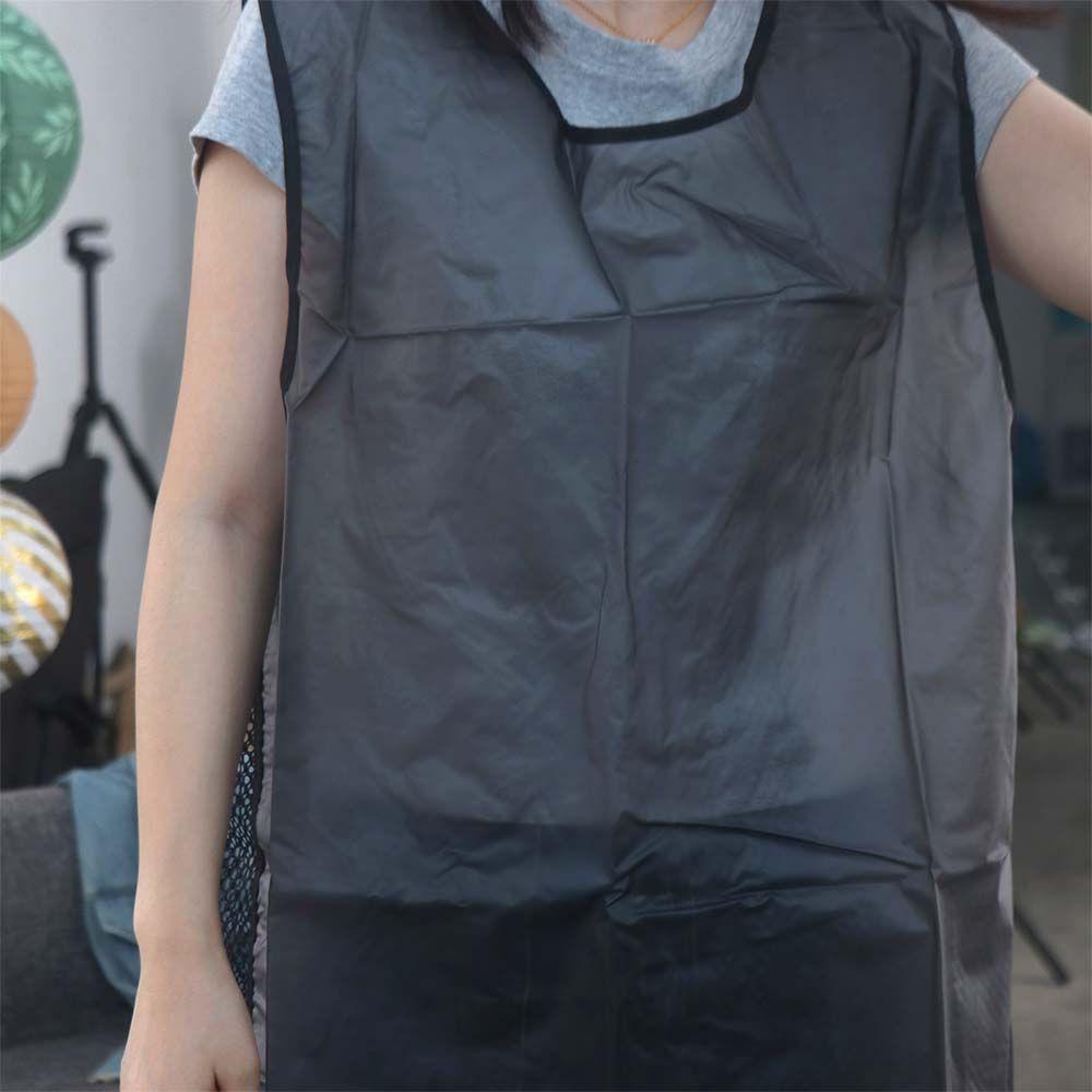 Аксессуары для выпечки Водонепроницаемый кухонный фартук Прозрачный маслостойкий фартук шеф-повара Портативные прочные фартуки для гриля Женские