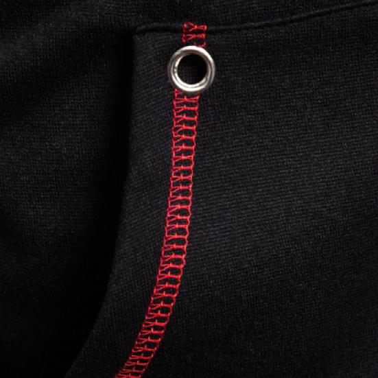 Контрастные цвета Толстовка Пальто Кардиган Плотный Повседневный Длинный рукав Молния Мужское Пальто для повседневной носки