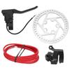 Electric Scooter 120mm Disc Brake Rotor Set with Brake Line Handle for Xiaomi M365 Pro
